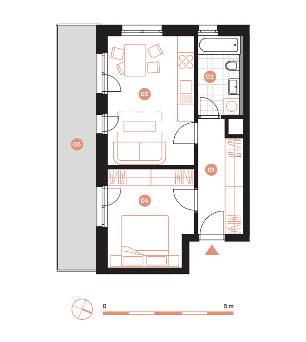 A.1.05 floorplan