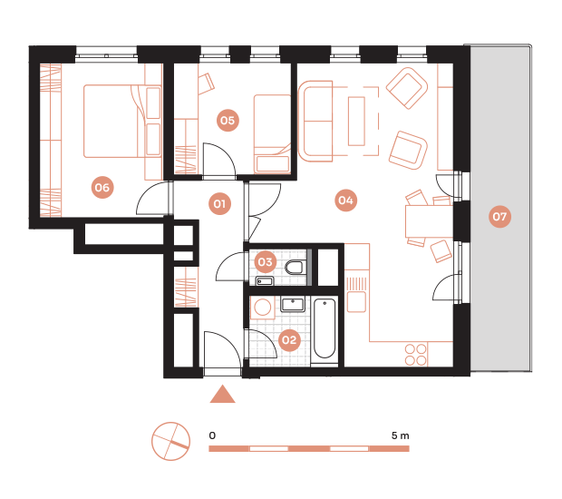 A.7.01 floorplan