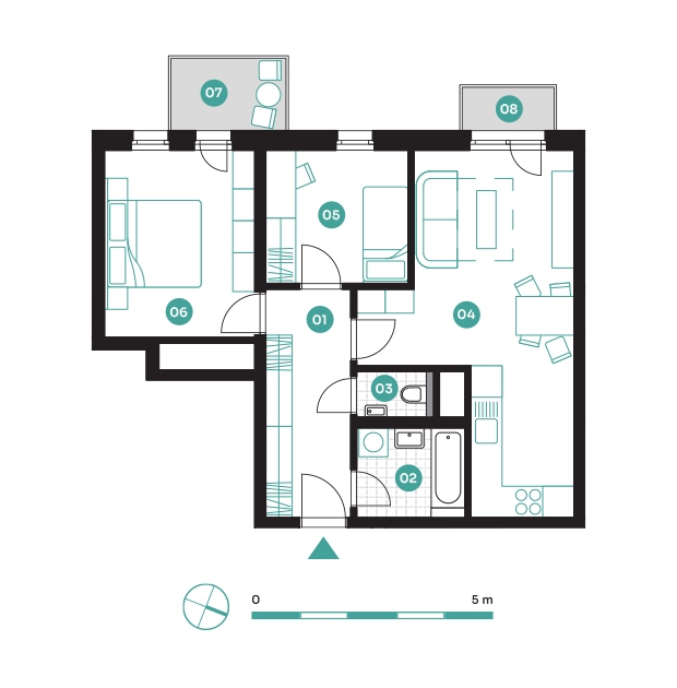 B.5.01 floorplan